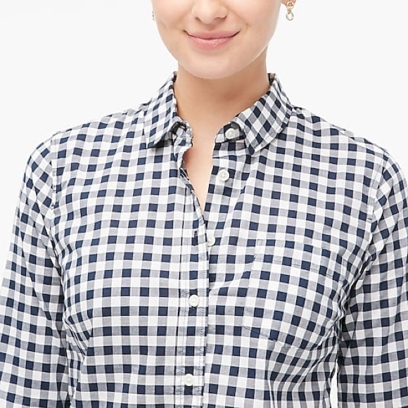 J. Crew gingham shirt - Picture 2 of 6